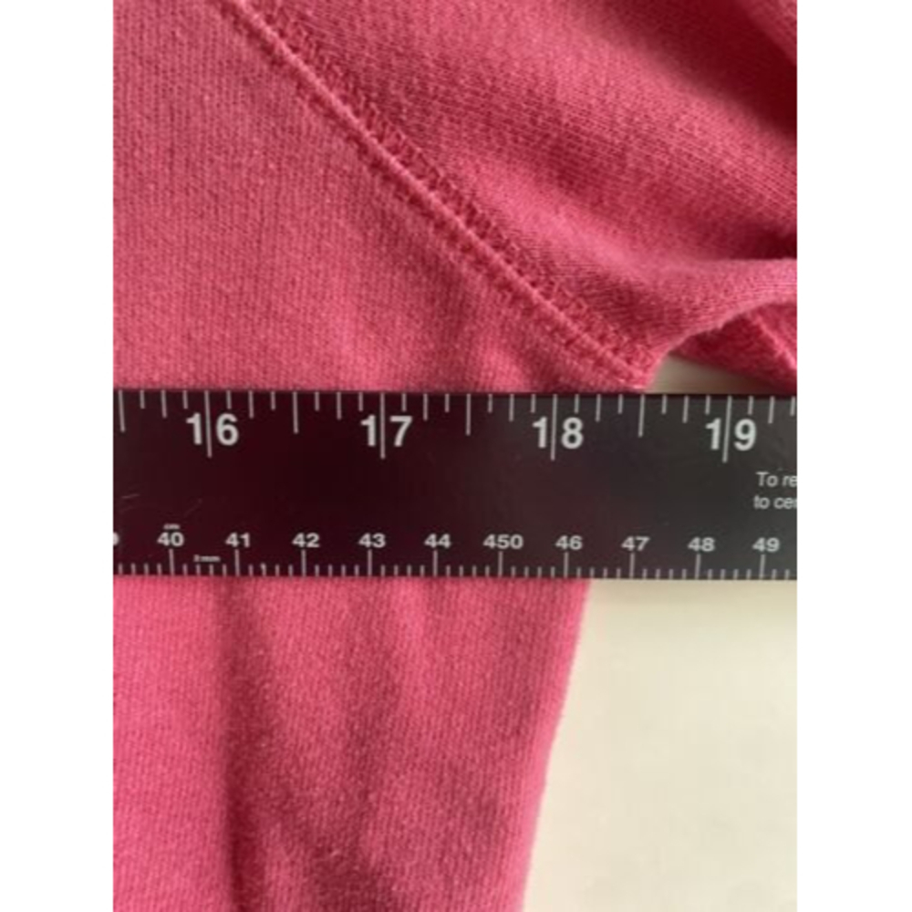 Abercrombie Women’s Sz S Pink Glitter Sweatshirt Y2K - Picture 6 of 7